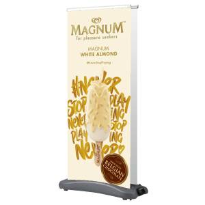 Double Sided Water filled base Pull Up Banner