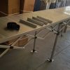 3m x 60cm alloy table